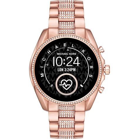 smartwatch michael kors gen 5|rose gold mk smart watch.